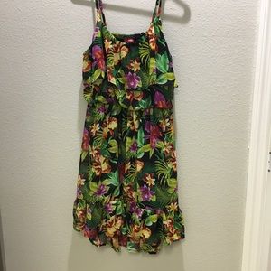 4/$12 Bongo high-low printed dress